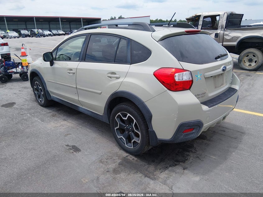2014 Subaru Xv VIN JF2GPAKC7E8268271 IAAI salvage auction — NORMAL WEAR, Clear (South Carolina), sold $1,700 on 2026-07-22 (photo 3)