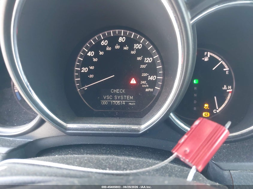 2006 Lexus Rx 400h VIN JTJHW31U560019539 IAAI salvage auction — NORMAL WEAR, Clear (New York), sold $925 on 2026-07-29 (photo 7)