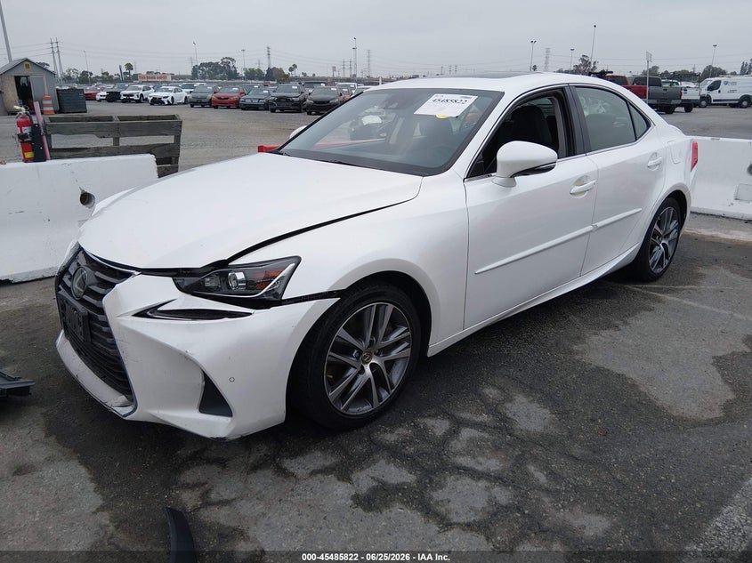 2020 Lexus Is VIN JTHDA1D2XL5108583 IAAI salvage auction — FRONT END, Salvage (California), sold $9,325 on 2026-07-13 (photo 2)