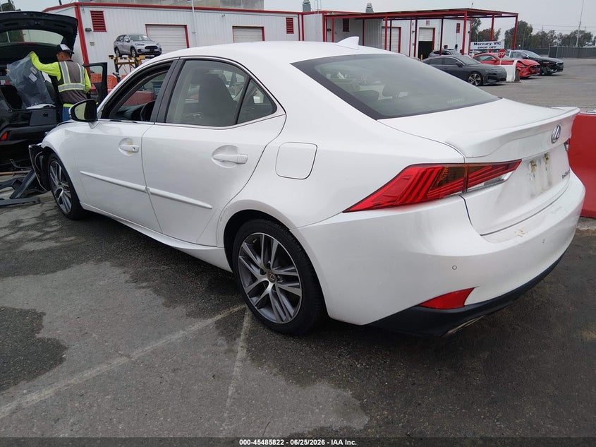 2020 Lexus Is VIN JTHDA1D2XL5108583 IAAI salvage auction — FRONT END, Salvage (California), sold $9,325 on 2026-07-13 (photo 3)