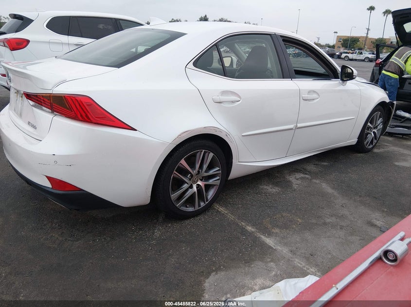2020 Lexus Is VIN JTHDA1D2XL5108583 IAAI salvage auction — FRONT END, Salvage (California), sold $9,325 on 2026-07-13 (photo 4)