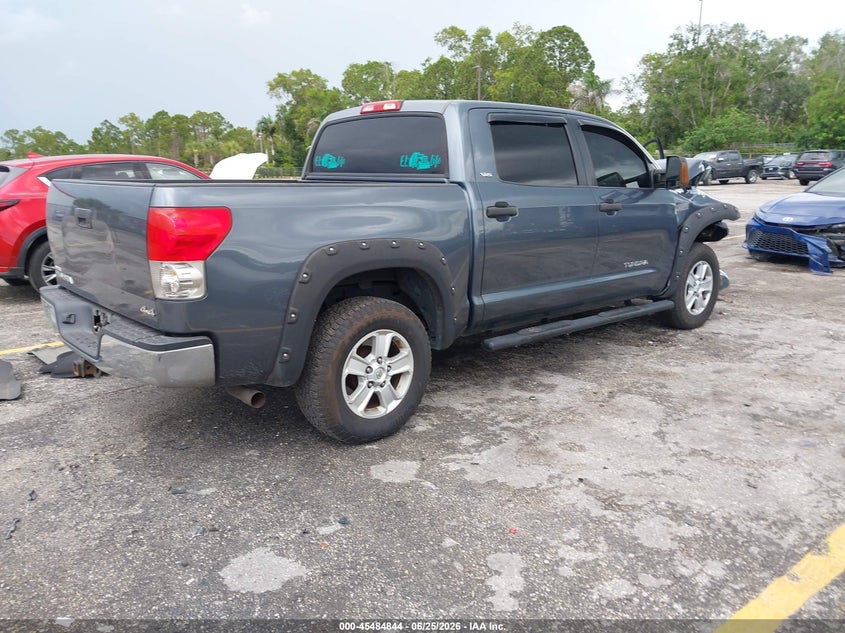 2008 Toyota Tundra VIN 5TFDV54108X055862 IAAI salvage auction — FRONT END, Rebuildable (Florida), sold $4,250 on 2026-07-11 (photo 4)