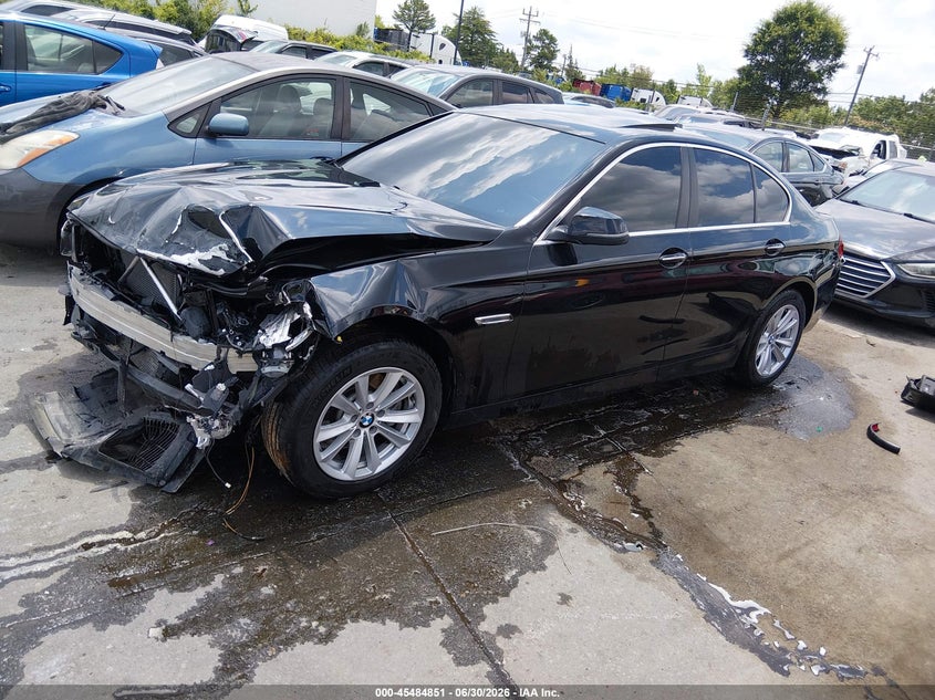 2016 BMW 5er VIN WBA5A5C55GG352965 IAAI salvage auction — FRONT END, Salvage (North Carolina), sold $1,200 on 2026-08-03 (photo 2)