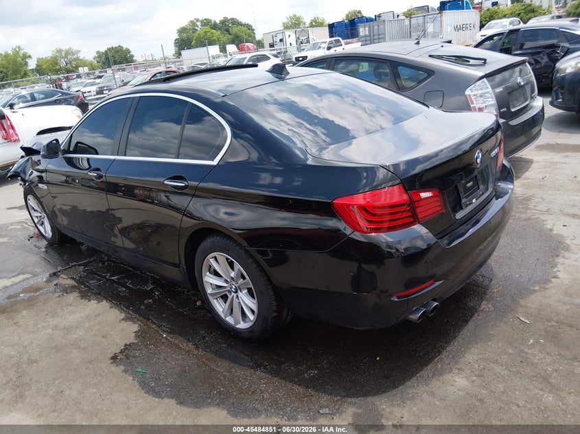 2016 BMW 5er VIN WBA5A5C55GG352965 IAAI salvage auction — FRONT END, Salvage (North Carolina), sold $1,200 on 2026-08-03 (photo 3)