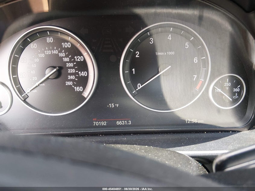 2016 BMW 5er VIN WBA5A5C55GG352965 IAAI salvage auction — FRONT END, Salvage (North Carolina), sold $1,200 on 2026-08-03 (photo 7)