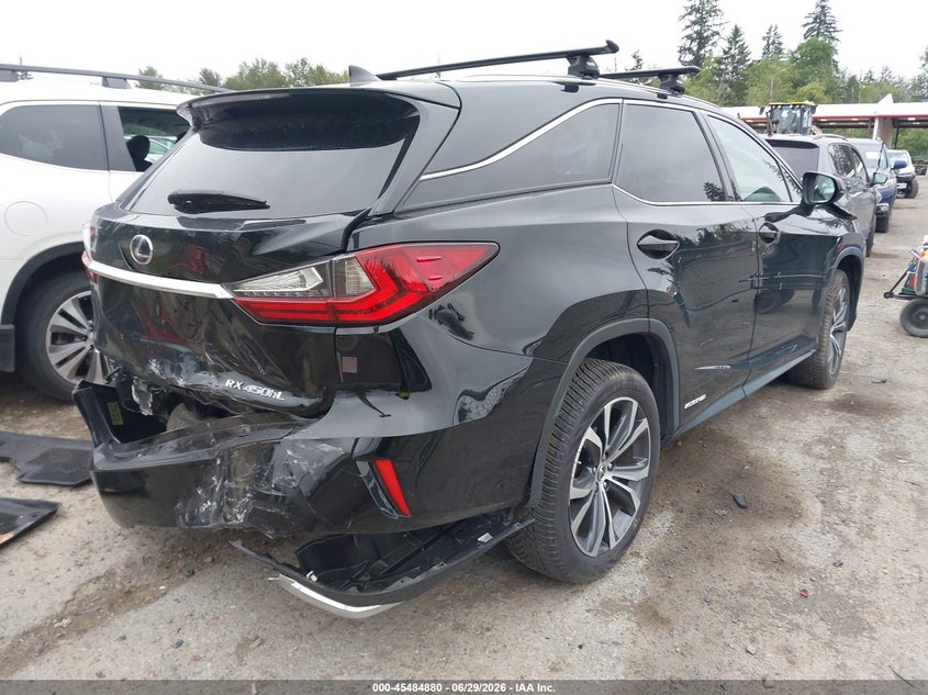 2018 Lexus Rx VIN JTJDGKCA4J2001409 IAAI salvage auction — FRONT END, Bill Of Sale (Washington), sold $6,200 on 2026-07-08 (photo 4)