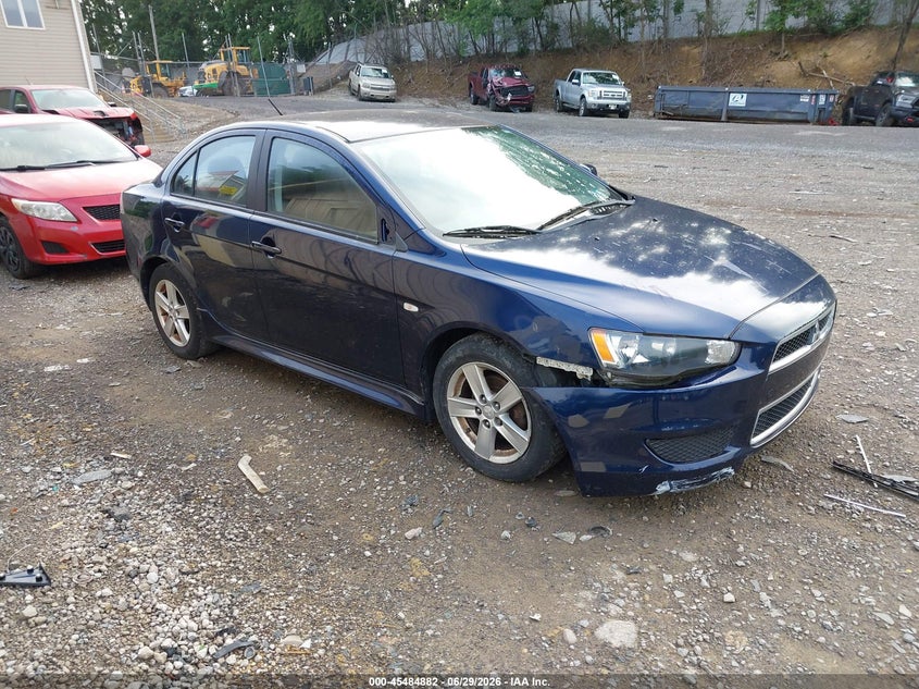 2014 Mitsubishi Lancer VIN JA32V2FW0EU008616 IAAI salvage auction — NORMAL WEAR, Clear (Pennsylvania), sold $950 on 2026-07-07 (photo 1)