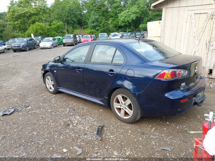 2014 Mitsubishi Lancer VIN JA32V2FW0EU008616 IAAI salvage auction — NORMAL WEAR, Clear (Pennsylvania), sold $950 on 2026-07-07 (photo 3)