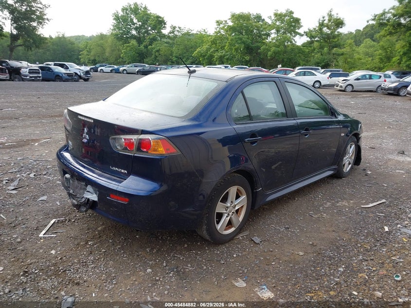 2014 Mitsubishi Lancer VIN JA32V2FW0EU008616 IAAI salvage auction — NORMAL WEAR, Clear (Pennsylvania), sold $950 on 2026-07-07 (photo 4)