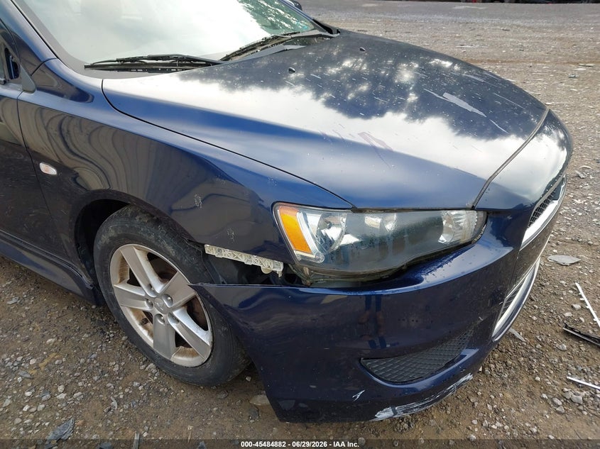 2014 Mitsubishi Lancer VIN JA32V2FW0EU008616 IAAI salvage auction — NORMAL WEAR, Clear (Pennsylvania), sold $950 on 2026-07-07 (photo 6)