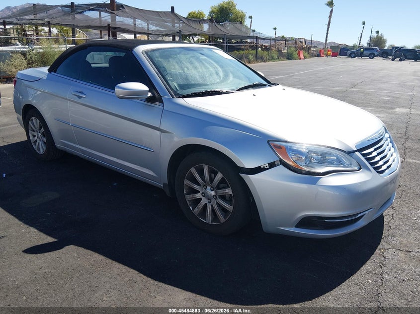 2012 Chrysler 200 VIN 1C3BCBEG0CN291449 IAAI salvage auction — FRONT END, Clear (Nevada), sold $450 on 2026-07-26 (photo 1)