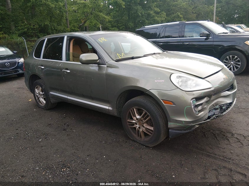 2008 Porsche Cayenne VIN WP1AA29P98LA13982 IAAI salvage auction — FRONT & REAR, Salvage - Greater Than 75% (Maryland), sold $400 on 2026-07-29 (photo 1)