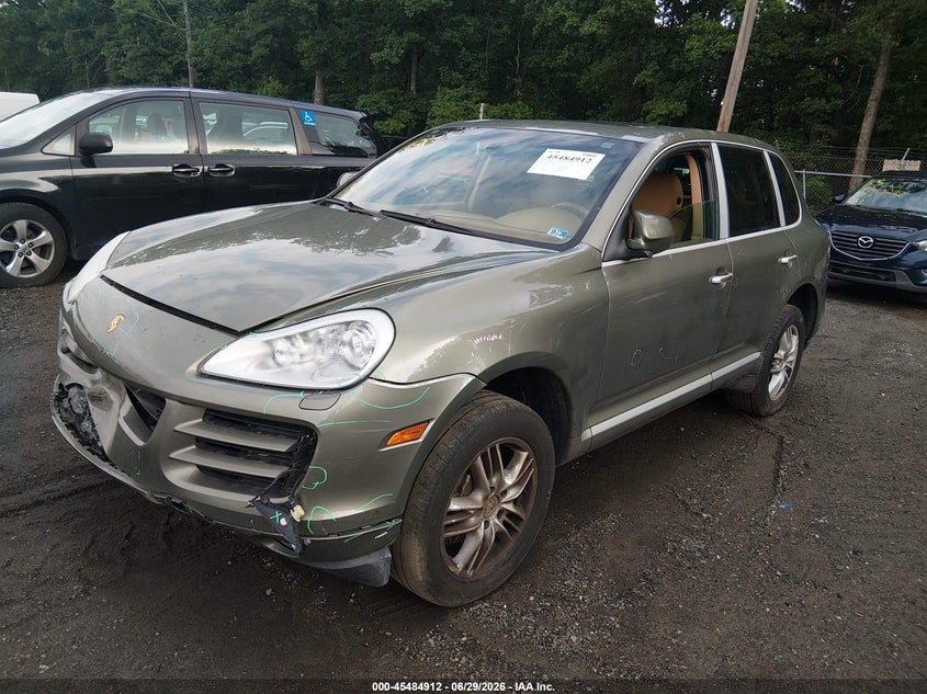 2008 Porsche Cayenne VIN WP1AA29P98LA13982 IAAI salvage auction — FRONT & REAR, Salvage - Greater Than 75% (Maryland), sold $400 on 2026-07-29 (photo 2)