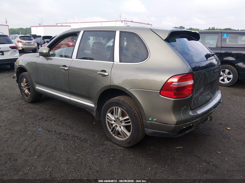 2008 Porsche Cayenne VIN WP1AA29P98LA13982 IAAI salvage auction — FRONT & REAR, Salvage - Greater Than 75% (Maryland), sold $400 on 2026-07-29 (photo 3)