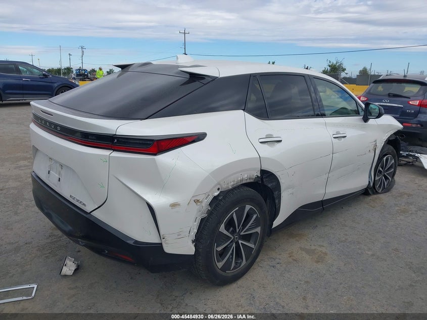 2024 Lexus Rz VIN JTJABABB5RA000924 IAAI salvage auction — FRONT END, Wait Title, sold $15,200 on 2026-08-27 (photo 4)