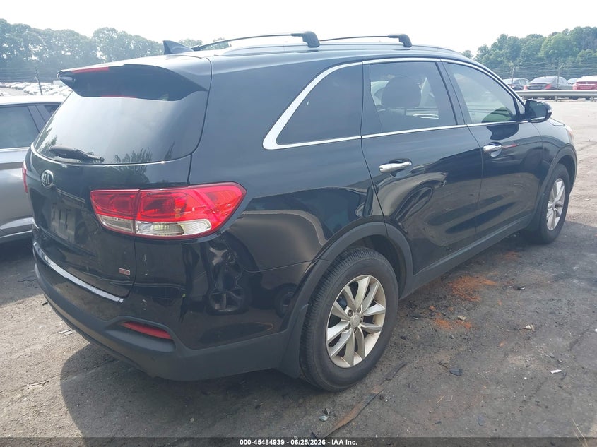 2018 Kia Sorento VIN 5XYPG4A36JG366664 IAAI salvage auction — NORMAL WEAR, Clear (North Carolina), sold $2,550 on 2026-07-23 (photo 4)