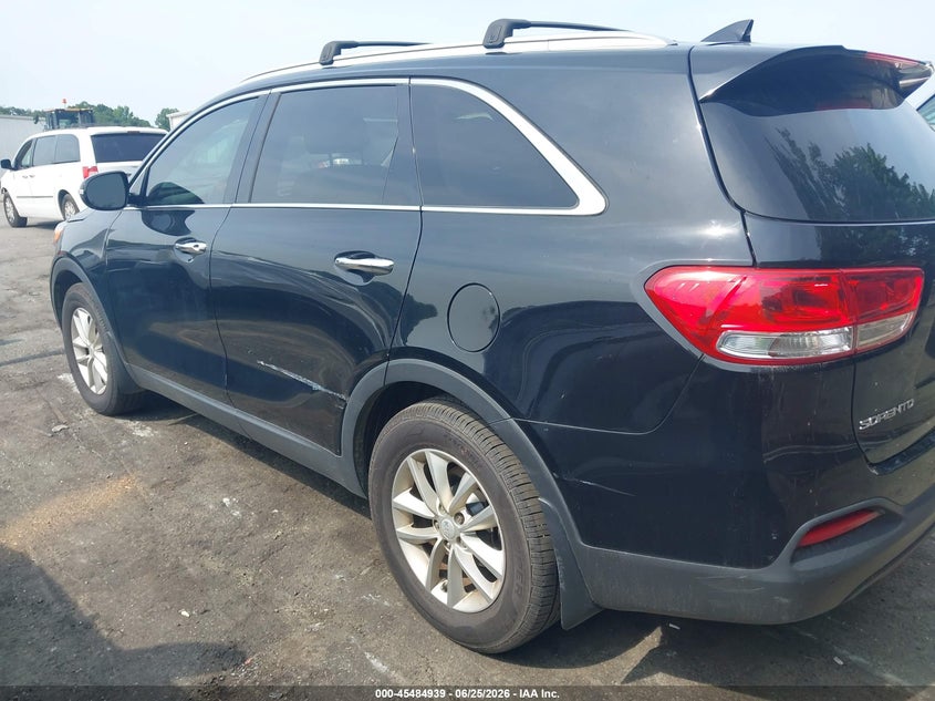 2018 Kia Sorento VIN 5XYPG4A36JG366664 IAAI salvage auction — NORMAL WEAR, Clear (North Carolina), sold $2,550 on 2026-07-23 (photo 6)
