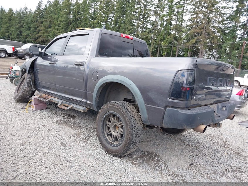 2017 Ram 1500 VIN 1C6RR7YT1HS589331 IAAI salvage auction — FRONT END, Bill Of Sale (Washington), sold $25 on 2026-08-01 (photo 3)