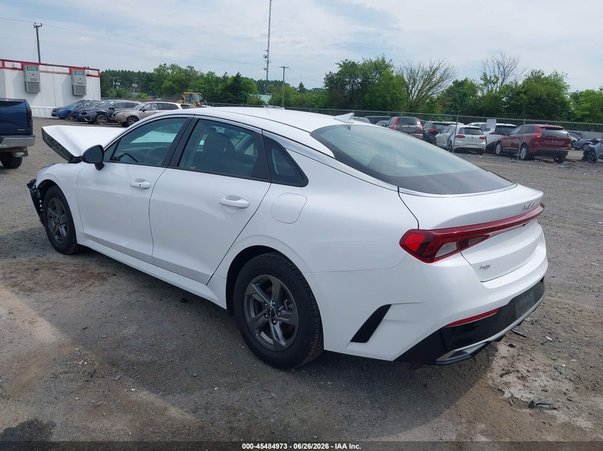 2022 Kia K5 VIN 5XXG14J25NG132292 IAAI salvage auction — FRONT END, Salvage Title, sold $2,000 on 2026-07-29 (photo 3)