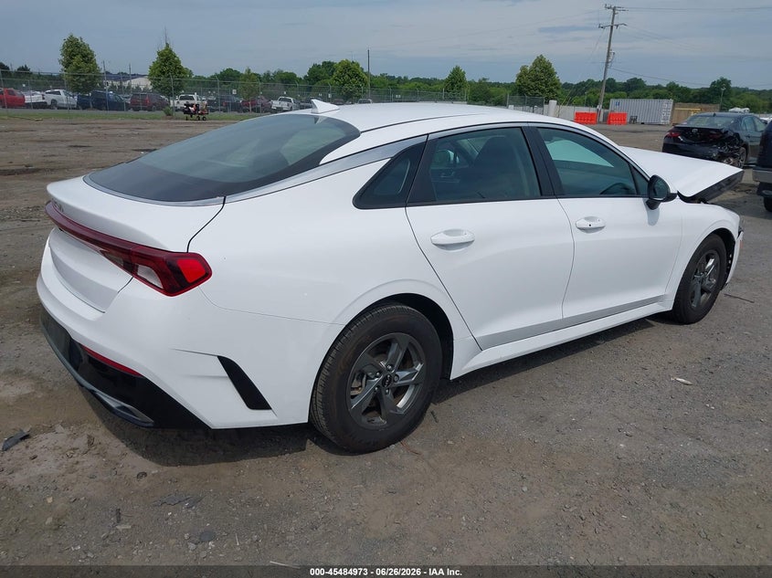 2022 Kia K5 VIN 5XXG14J25NG132292 IAAI salvage auction — FRONT END, Salvage Title, sold $2,000 on 2026-07-29 (photo 4)