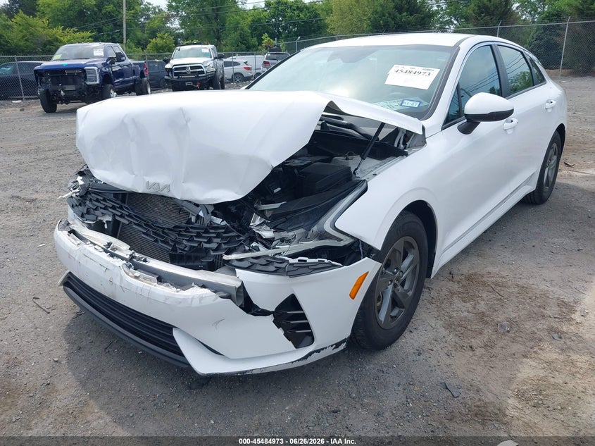 2022 Kia K5 VIN 5XXG14J25NG132292 IAAI salvage auction — FRONT END, Salvage Title, sold $2,000 on 2026-07-29 (photo 6)