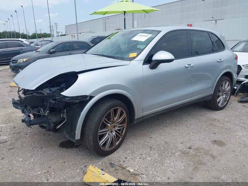 2018 Porsche Cayenne VIN WP1AA2A24JKA01069 IAAI salvage auction — FRONT END, Original (Texas), sold $8,800 on 2026-08-14 (photo 2)