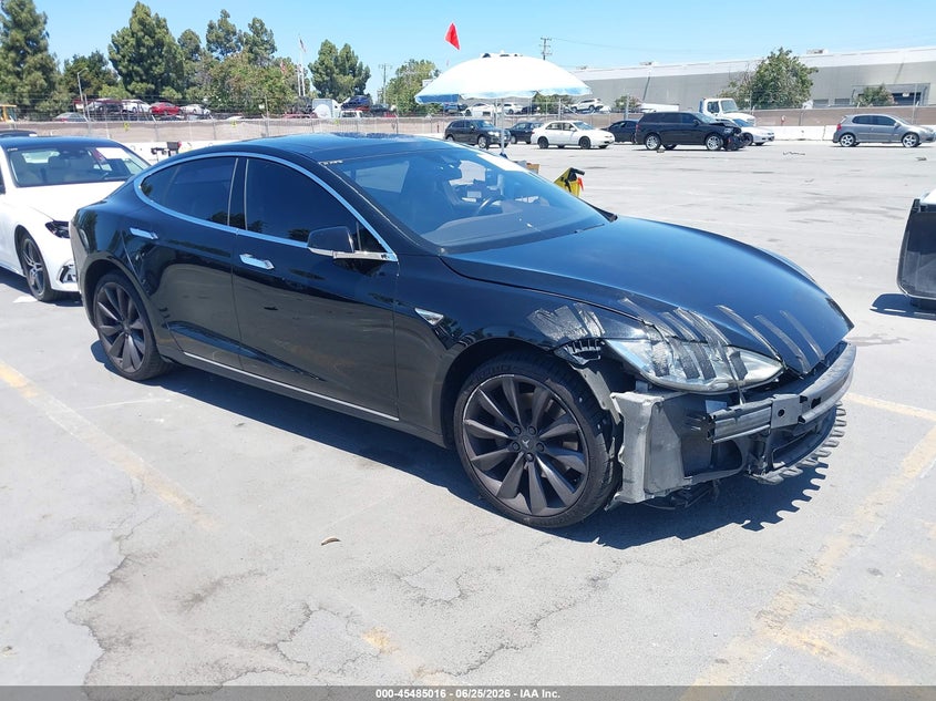 2016 Tesla Model s VIN 5YJSA1E14GF130341 IAAI salvage auction — FRONT END, Salvage (Arizona), sold $2,700 on 2026-07-20 (photo 1)