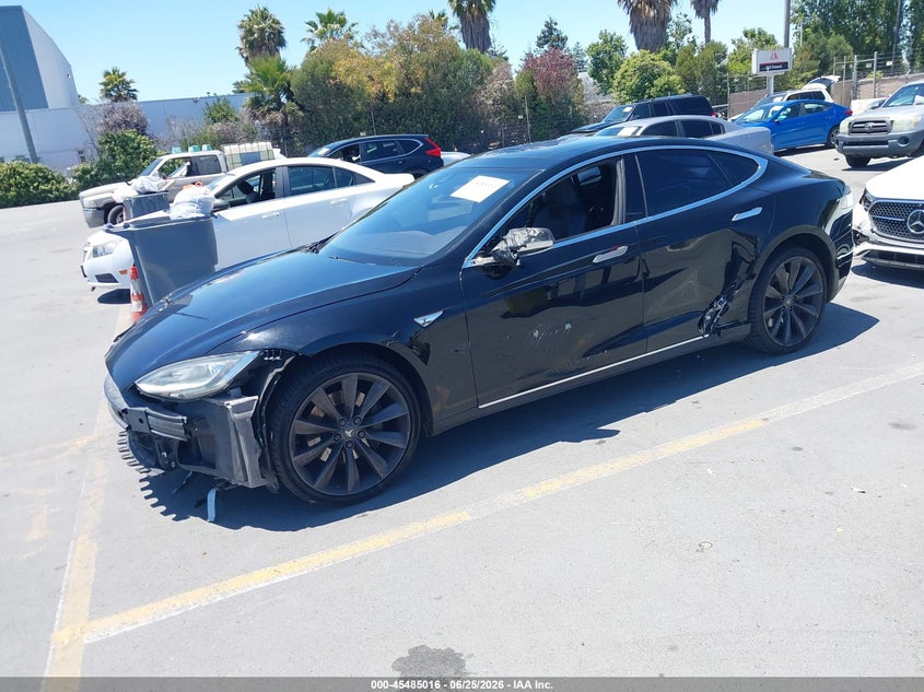 2016 Tesla Model s VIN 5YJSA1E14GF130341 IAAI salvage auction — FRONT END, Salvage (Arizona), sold $2,700 on 2026-07-20 (photo 2)