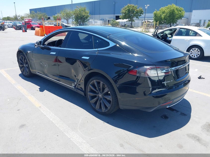 2016 Tesla Model s VIN 5YJSA1E14GF130341 IAAI salvage auction — FRONT END, Salvage (Arizona), sold $2,700 on 2026-07-20 (photo 3)