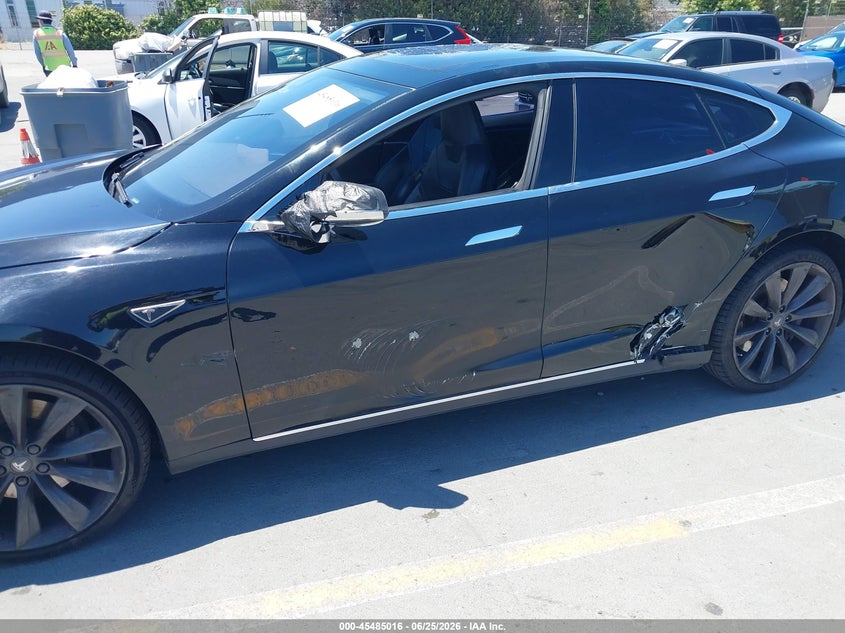 2016 Tesla Model s VIN 5YJSA1E14GF130341 IAAI salvage auction — FRONT END, Salvage (Arizona), sold $2,700 on 2026-07-20 (photo 6)