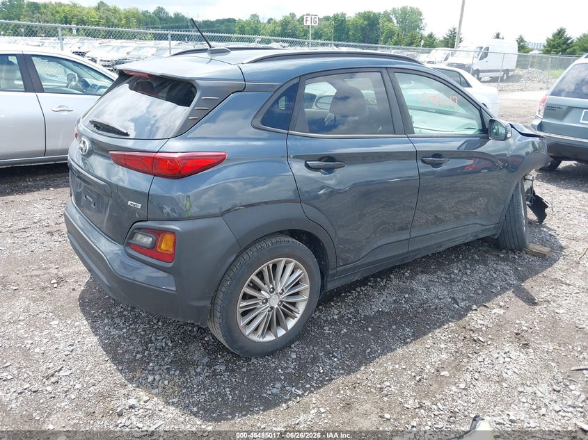2018 Hyundai Kona VIN KM8K6CAA8JU104113 IAAI salvage auction — RIGHT FRONT, Mv-907A (New York), sold $1,850 on 2026-07-07 (photo 4)