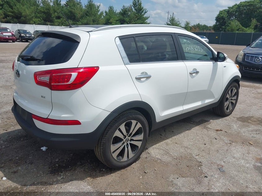 2013 Kia Sportage VIN KNDPCCA23D7436846 IAAI salvage auction — LEFT SIDE, Salvage Title, sold $2,250 on 2026-07-24 (photo 4)