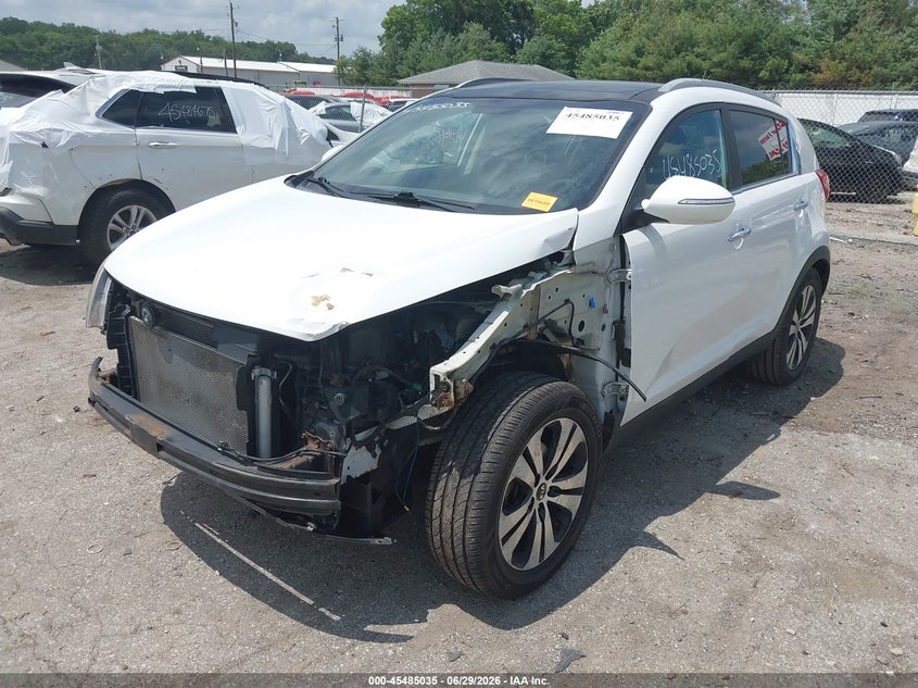 2013 Kia Sportage VIN KNDPCCA23D7436846 IAAI salvage auction — LEFT SIDE, Salvage Title, sold $2,250 on 2026-07-24 (photo 6)