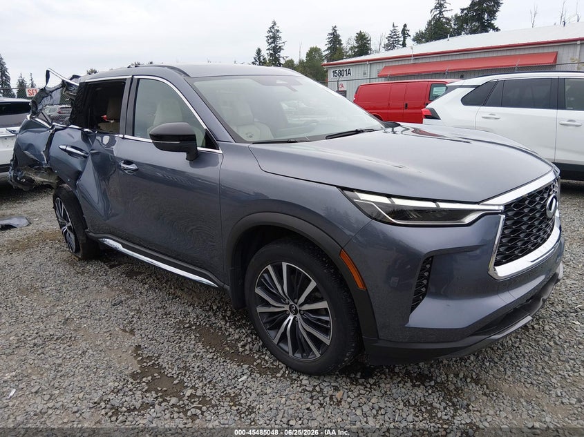 2023 Infiniti Qx60 VIN 5N1DL1GS6PC366555 IAAI salvage auction — RIGHT REAR, Bill Of Sale (Washington), sold $8,300 on 2026-08-19 (photo 1)