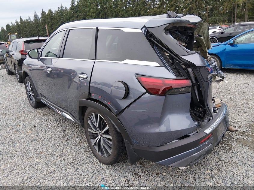 2023 Infiniti Qx60 VIN 5N1DL1GS6PC366555 IAAI salvage auction — RIGHT REAR, Bill Of Sale (Washington), sold $8,300 on 2026-08-19 (photo 3)