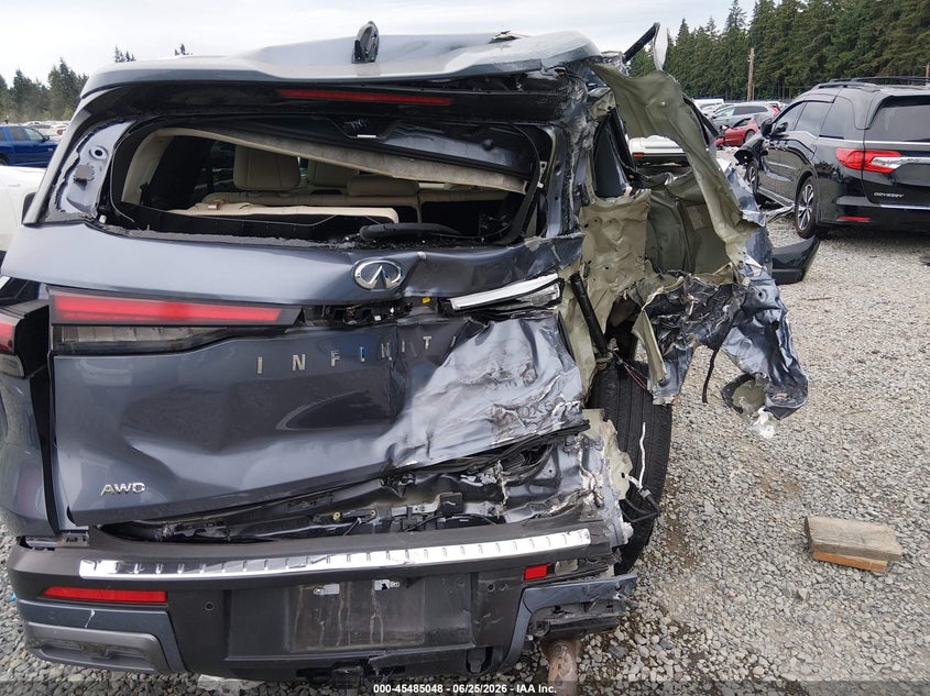 2023 Infiniti Qx60 VIN 5N1DL1GS6PC366555 IAAI salvage auction — RIGHT REAR, Bill Of Sale (Washington), sold $8,300 on 2026-08-19 (photo 6)