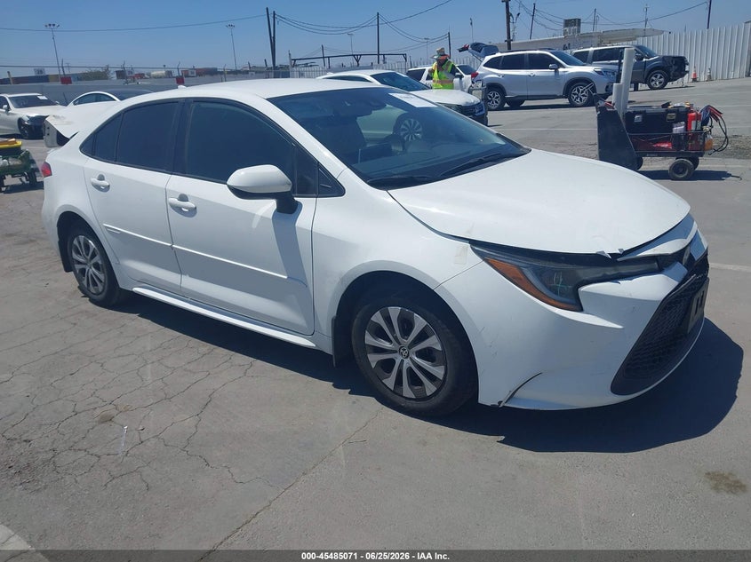 2022 Toyota Corolla VIN JTDEAMDE4N3006731 IAAI salvage auction — FRONT & REAR, Salvage (California), sold $8,250 on 2026-07-22 (photo 1)