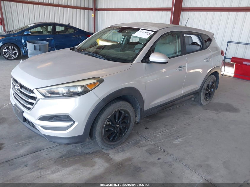 2017 Hyundai Tucson VIN KM8J23A49HU569852 IAAI salvage auction — NORMAL WEAR, Salvage Title, sold $2,075 on 2026-07-14 (photo 2)