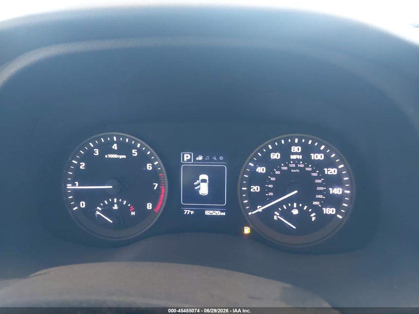 2017 Hyundai Tucson VIN KM8J23A49HU569852 IAAI salvage auction — NORMAL WEAR, Salvage Title, sold $2,075 on 2026-07-14 (photo 7)