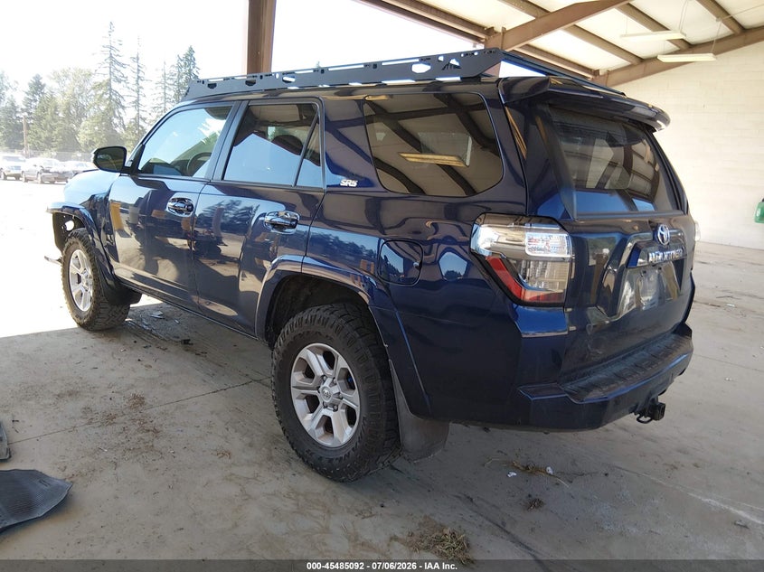 2018 Toyota 4runner VIN JTEBU5JR9J5492549 IAAI salvage auction — LEFT FRONT, Bill Of Sale (Washington), sold $10,800 on 2026-07-25 (photo 3)