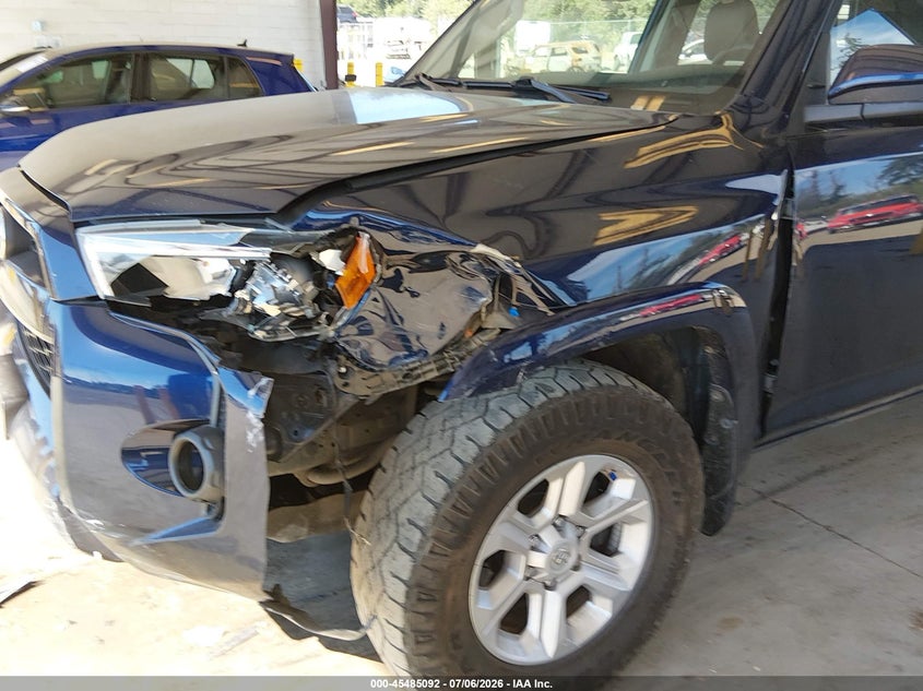 2018 Toyota 4runner VIN JTEBU5JR9J5492549 IAAI salvage auction — LEFT FRONT, Bill Of Sale (Washington), sold $10,800 on 2026-07-25 (photo 6)