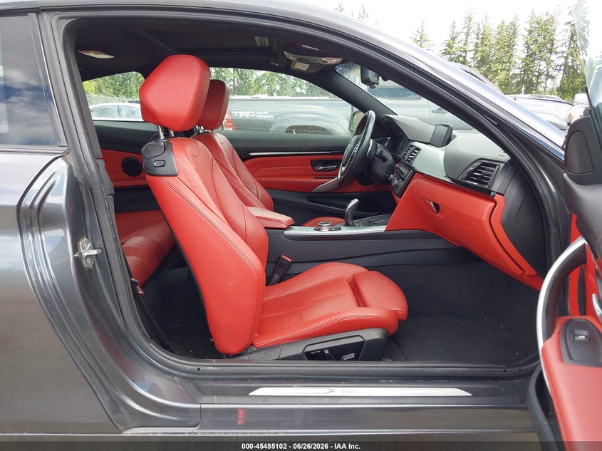 2014 BMW 4er VIN WBA3N5C59EF717226 IAAI salvage auction — REAR END, Salvage Title, sold $4,250 on 2026-08-02 (photo 5)