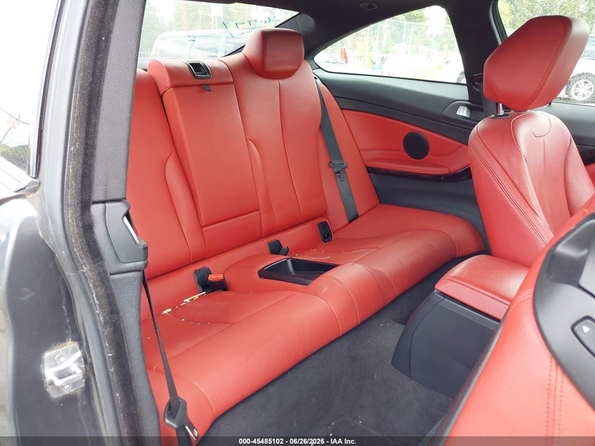 2014 BMW 4er VIN WBA3N5C59EF717226 IAAI salvage auction — REAR END, Salvage Title, sold $4,250 on 2026-08-02 (photo 8)