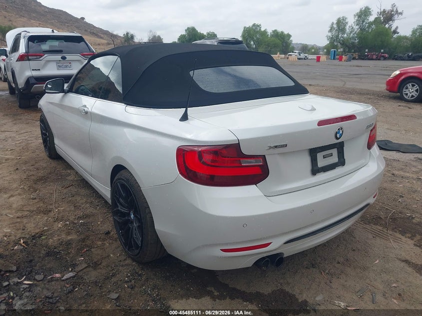 2017 BMW 2er VIN WBA2M9C3XHV717749 IAAI salvage auction — FRONT END, Salvage (California), sold $5,175 on 2026-08-10 (photo 3)