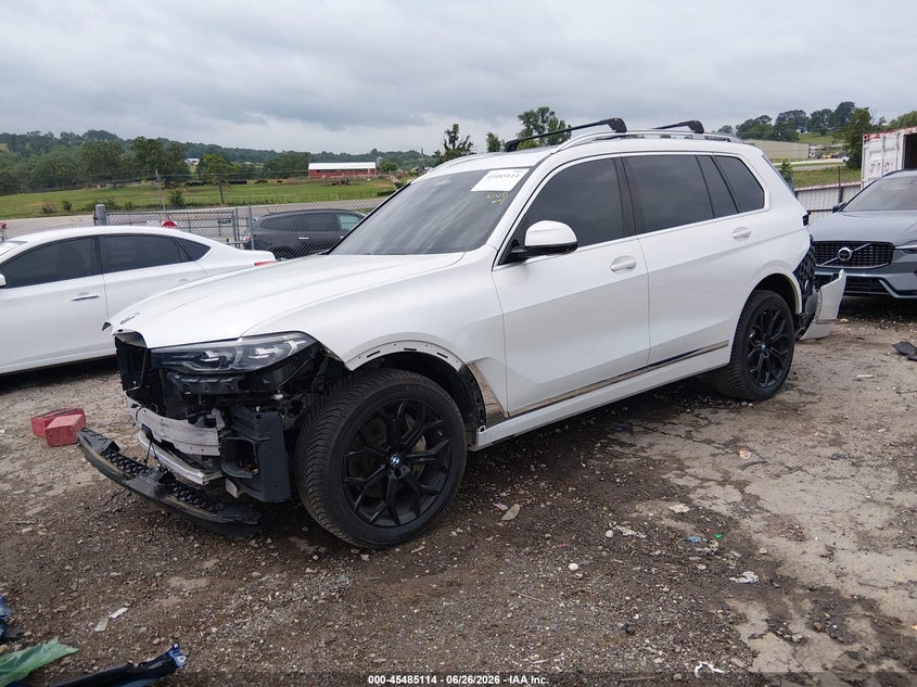 2019 BMW X7 VIN 5UXCX4C59KLS35603 IAAI salvage auction — FRONT END, Salvage (Arkansas), sold $13,800 on 2026-07-18 (photo 2)
