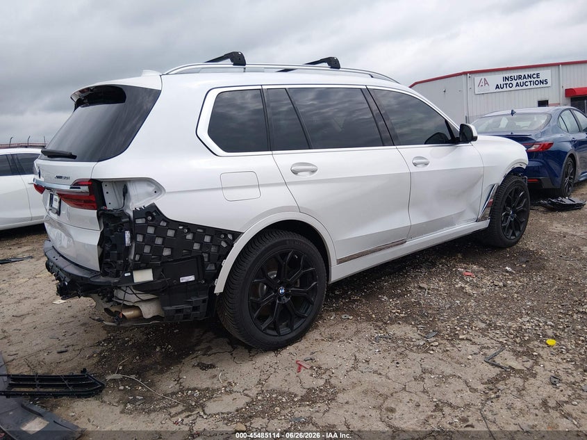 2019 BMW X7 VIN 5UXCX4C59KLS35603 IAAI salvage auction — FRONT END, Salvage (Arkansas), sold $13,800 on 2026-07-18 (photo 4)