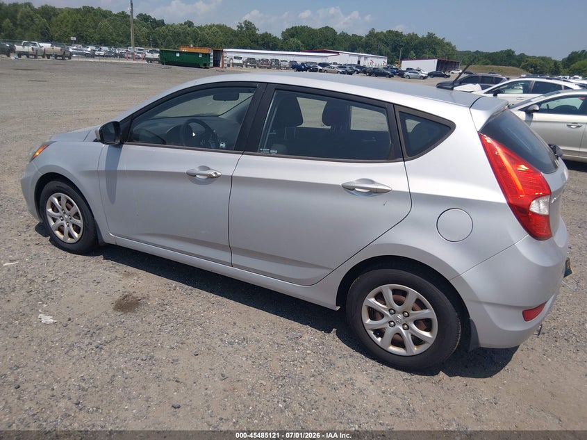 2012 Hyundai Accent VIN KMHCT5AE1CU044075 IAAI salvage auction — NORMAL WEAR, Clear (Delaware), sold $750 on 2026-07-27 (photo 3)