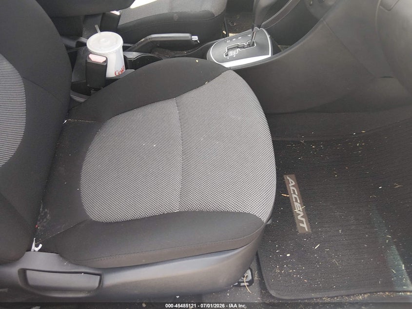 2012 Hyundai Accent VIN KMHCT5AE1CU044075 IAAI salvage auction — NORMAL WEAR, Clear (Delaware), sold $750 on 2026-07-27 (photo 5)
