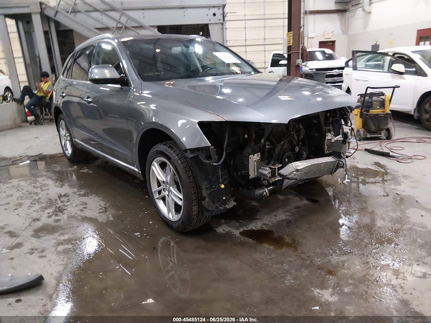 2016 Audi Q5 VIN WA1L2AFP0GA093151 IAAI salvage auction — FRONT END, Salvage (Idaho), sold $3,800 on 2026-07-24 (photo 1)
