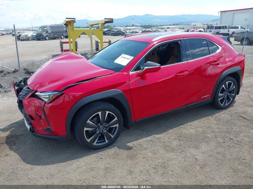 2021 Lexus Ux VIN JTHP9JBH4M2037459 IAAI salvage auction — FRONT END, Salvage Title, sold $10,900 on 2026-09-08 (photo 2)